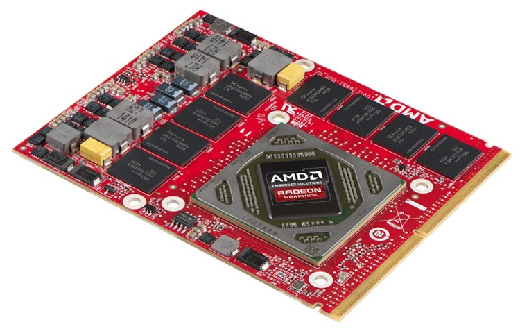 К пресс-релизу AMD приложила фото Radeon E8950 с чипом Tonga