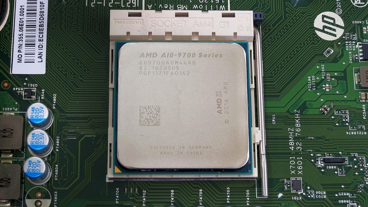 Испытание APU AMD A10-9700