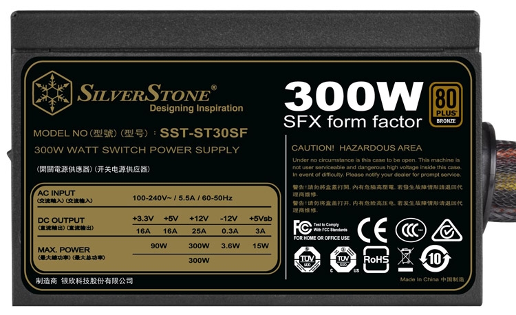  Блок питания SilverStone ST30SF V2.0 