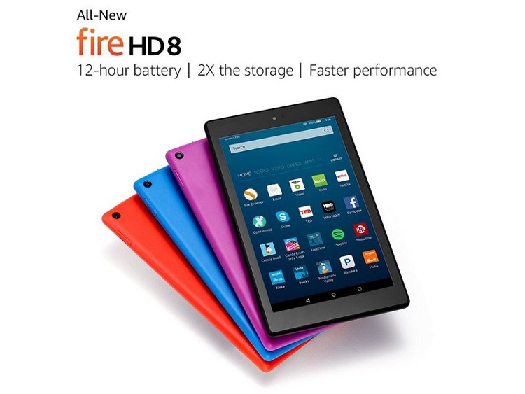 Свежий Amazon Fire HD 8