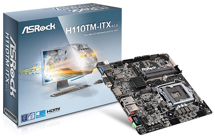 Оперативная память ASRock H110TM-ITX R2.0