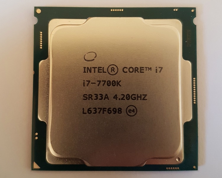 Сравнение процессоров intel core i7 7700k и i5 10400f