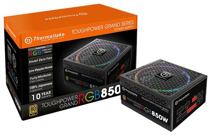 Блок питания thermaltake toughpower gx1 rgb 700w обзор