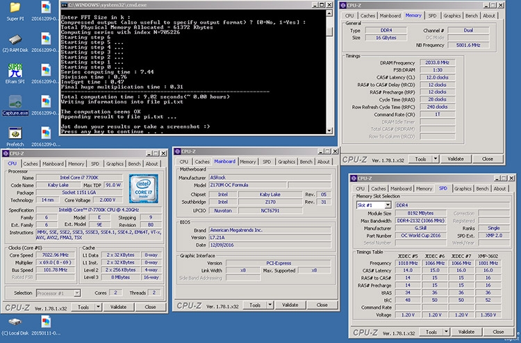 Разгон Core i7-7700K