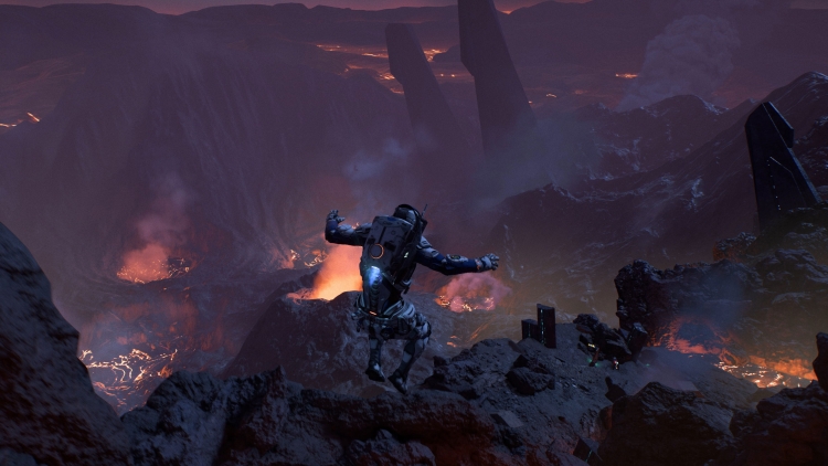 Геймплей Mass Effect: Andromeda с новым оружием, пришельцами и планетами