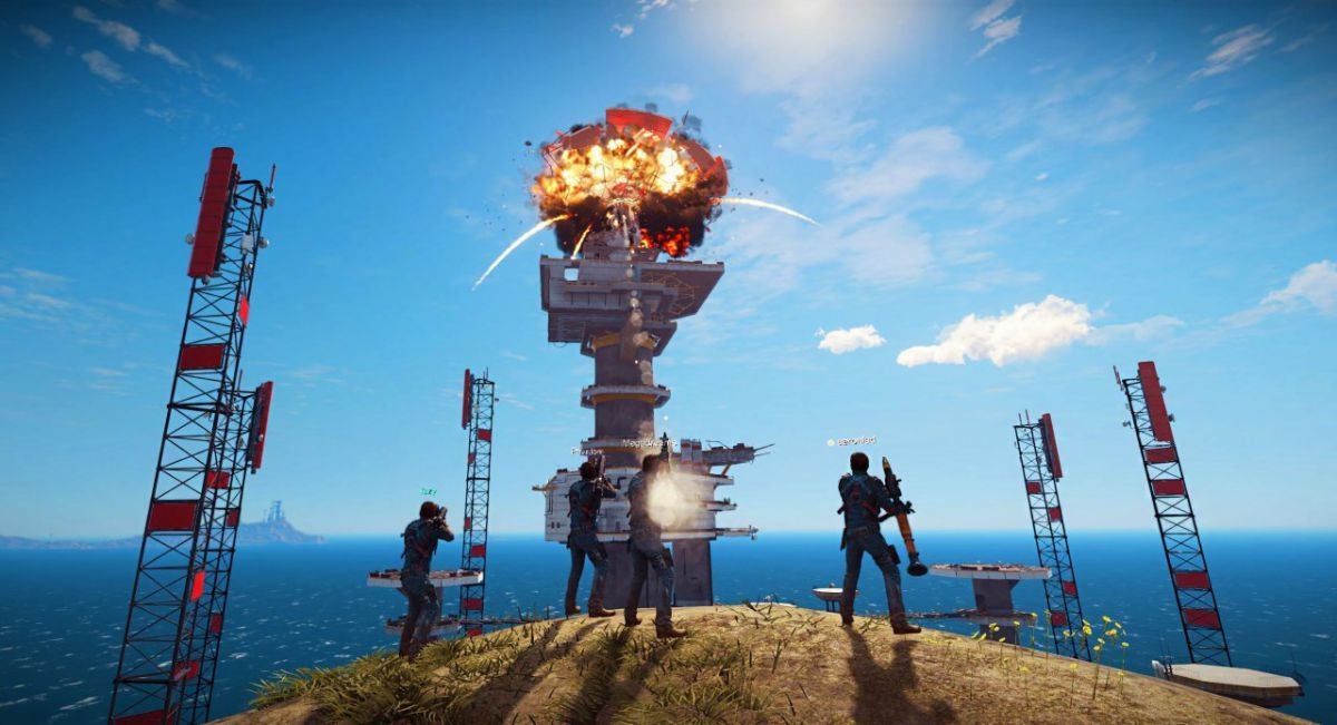 Самонаводящиеся ракеты в just cause 3 как использовать