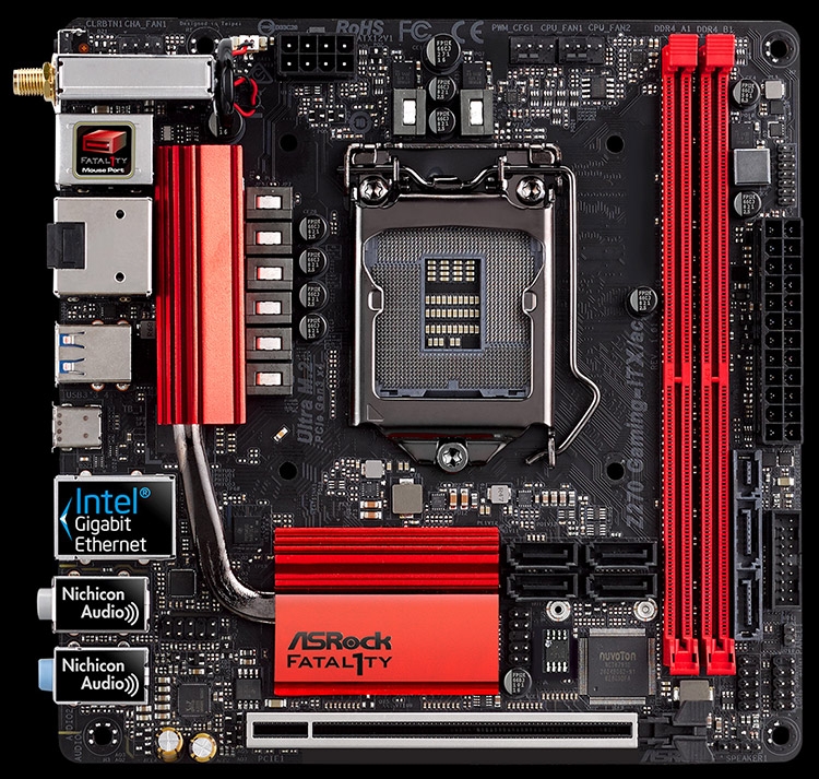 ASRock Fatal1ty Z270 Gaming-ITX/ac