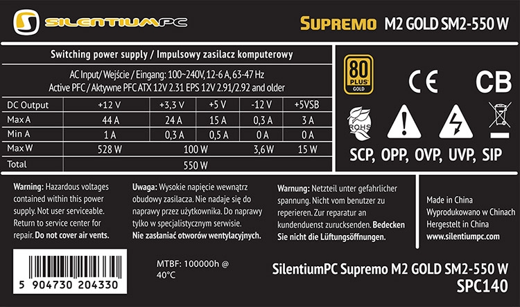 SilentiumPC Supremo M2