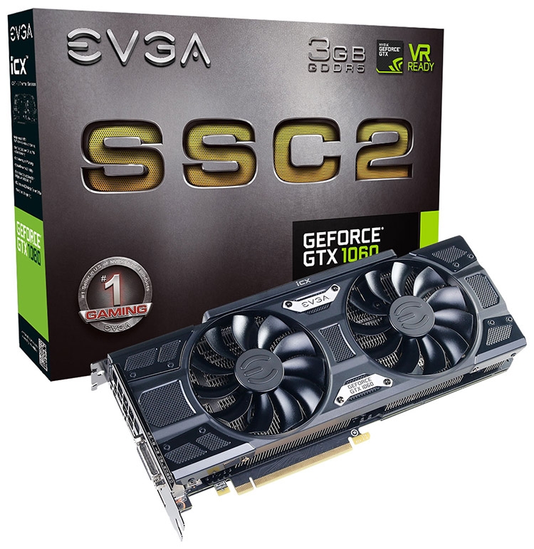 EVGA GeForce GTX 1060 SSC2 Gaming iCX