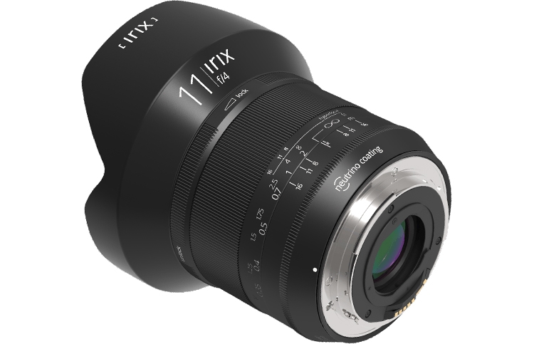 Объектив Irix 11mm f/4.0 рассчитан на полнокадровые DSLR-камеры