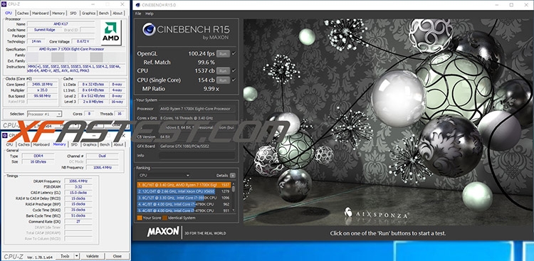 Процессор AMD Ryzen 7 1700X - тест