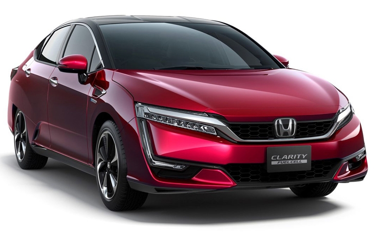 Honda представит гибридный и электрический варианты седана Clarity