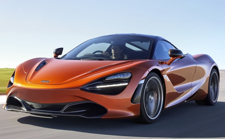 Максимальная скорость суперкара McLaren 720S превышает 340 км/ч