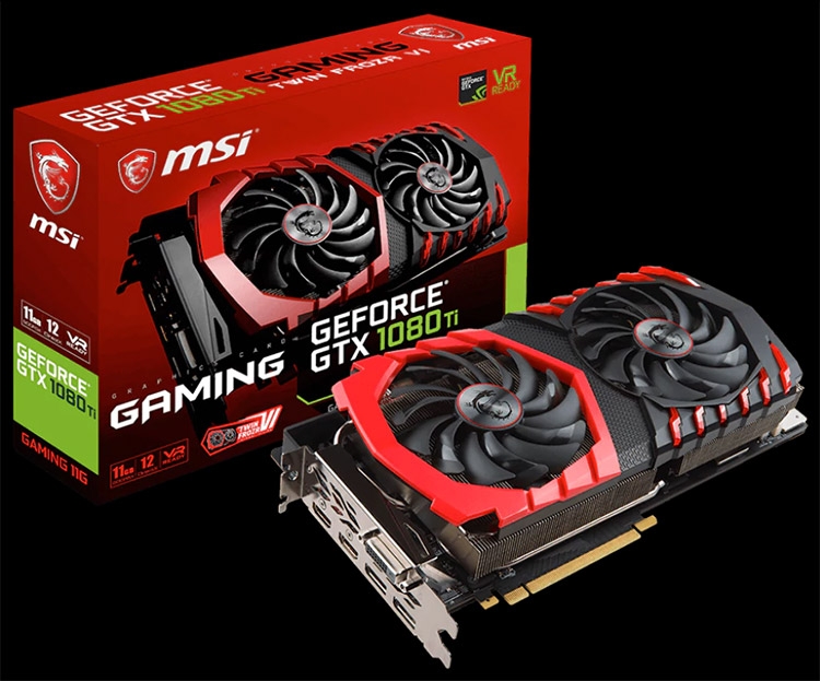 MSI GeForce GTX 1080 Ti Gaming 11G