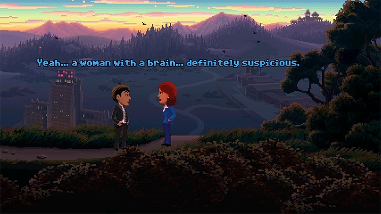 Релизный трейлер и оценки ретро-квеста Thimbleweed Park от авторов Monkey Island