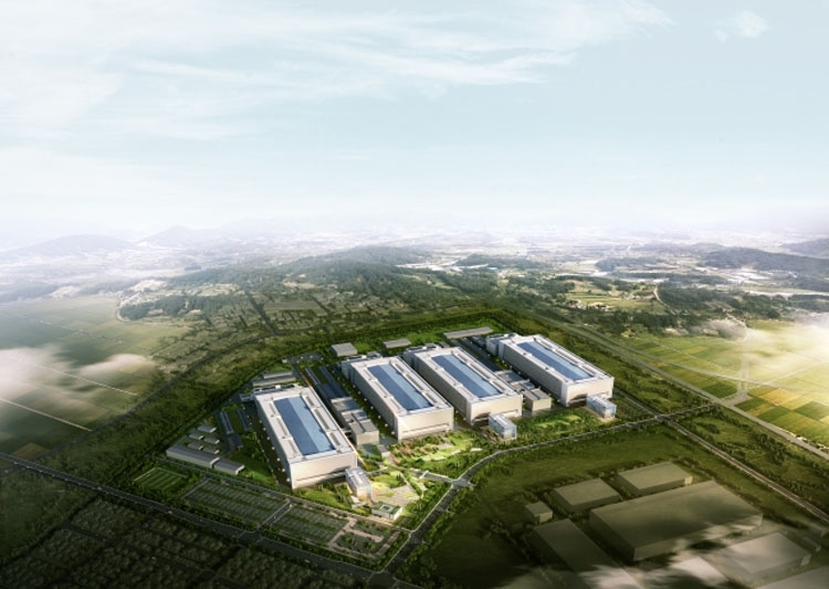 Новый завод Samsung в Южной Корее (http://www.koreaherald.com)