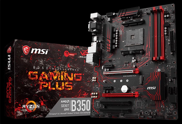  Оперативная память MSI B350 Gaming Plus 
