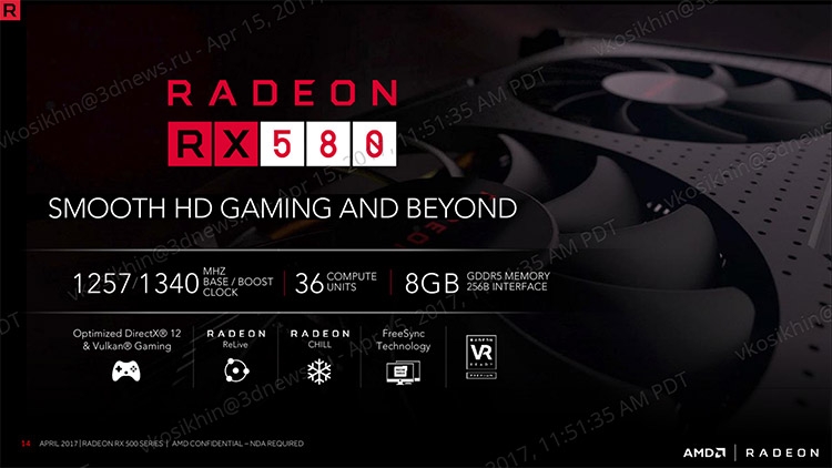 Radeon RX 580