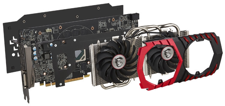 Видеокарта MSI Radeon RX 580 Gaming X 8G OC