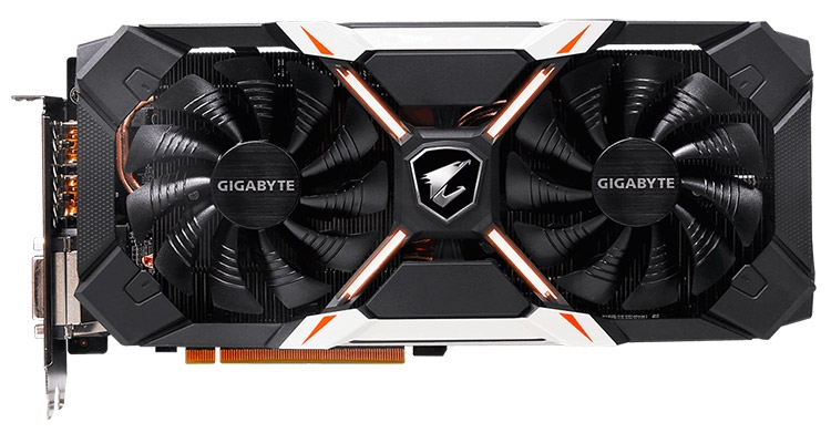 Видеокарта Gigabyte Aorus GeForce GTX 1060 Xtreme Edition 6G 9Gbps