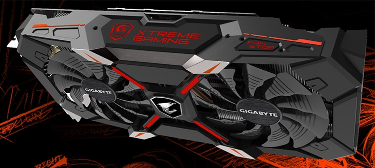  Видеокарта Gigabyte Aorus GeForce GTX 1060 Xtreme Edition 6G 9Gbps 