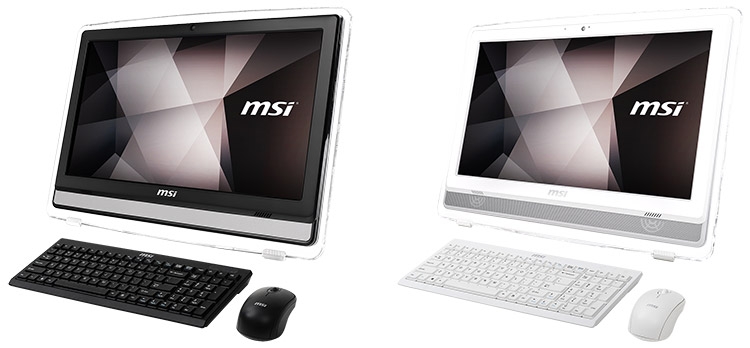  На выбор предлагаются чёрно-серый и бело-серый варианты MSI PRO 22E 