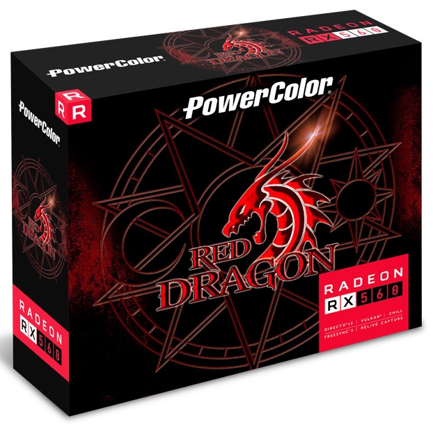  PowerColor Red Dragon Radeon RX 560 OC 