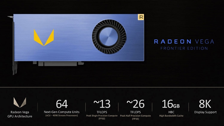  AMD Radeon Vega Frontier Edition 