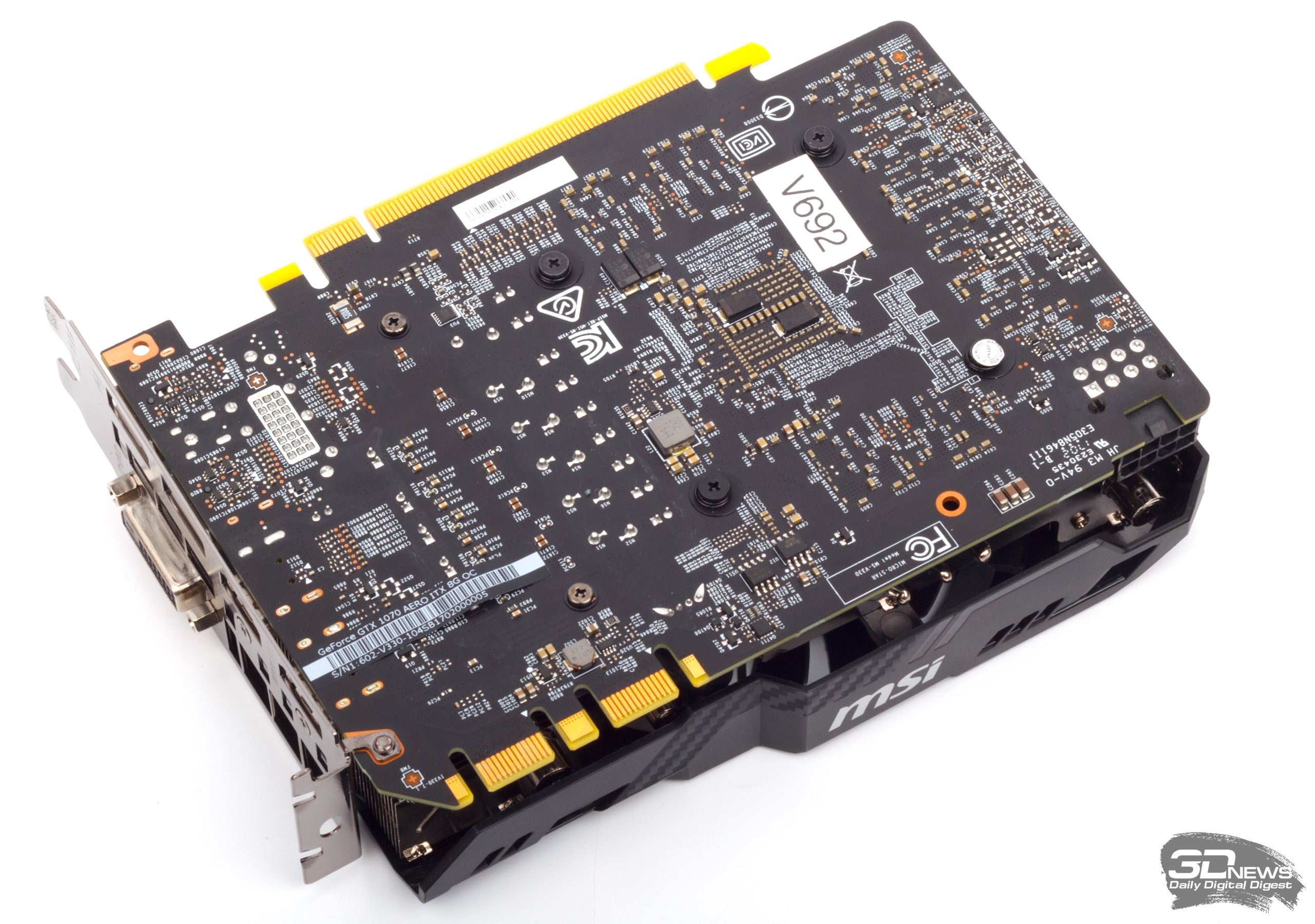 MSI GeForce GTX 1070 AERO ITX 8G OC 