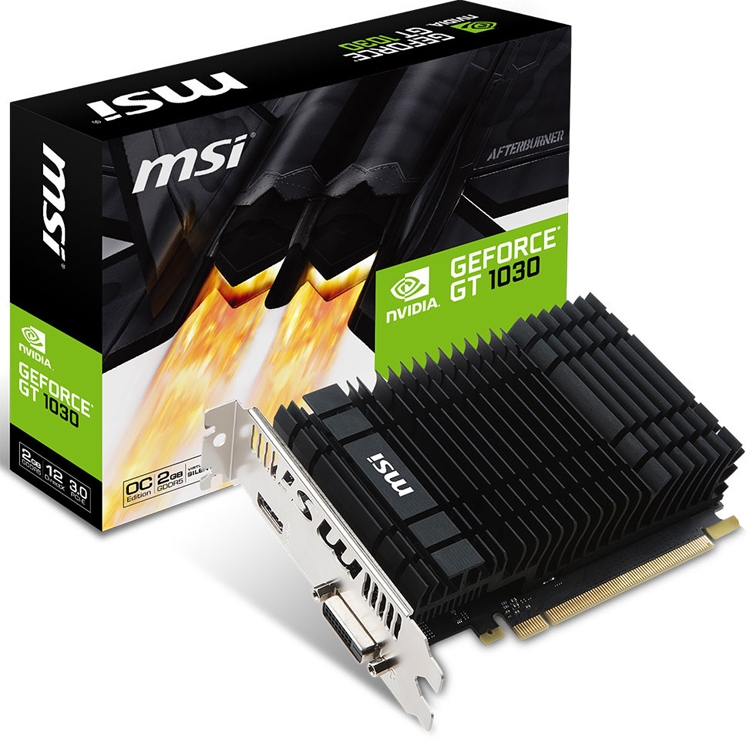 Ускорители MSI GeForce GT 1030 на любой вкус - «Новости сети»