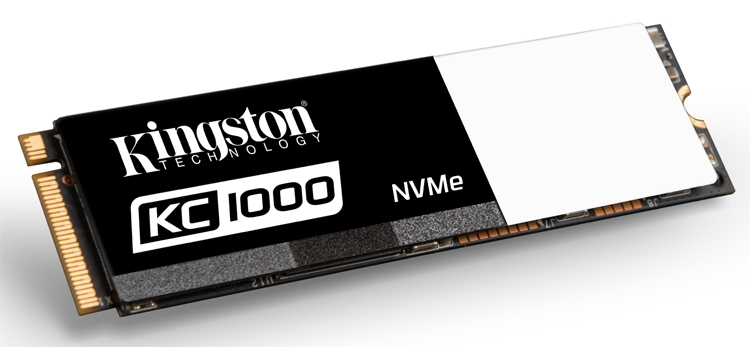 king1 - Накопители Kingston KC1000 NVMe PCIe SSD обеспечивают скорость
чтения до 2700 Мбайт/с