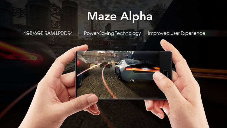 Maze Alpha: безрамочный смартфон с чипом Helio P25 - «Новости сети»