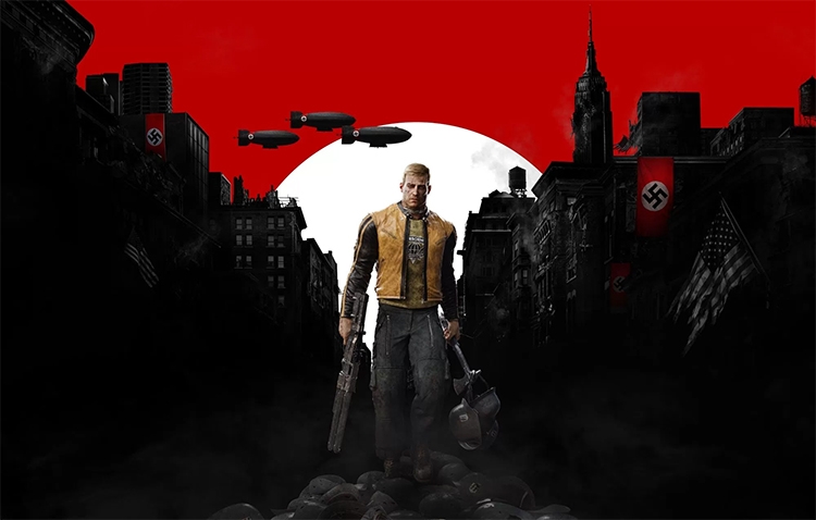 Сотня актёров, комбинации оружия и другие подробности Wolfenstein II: The New Colossus