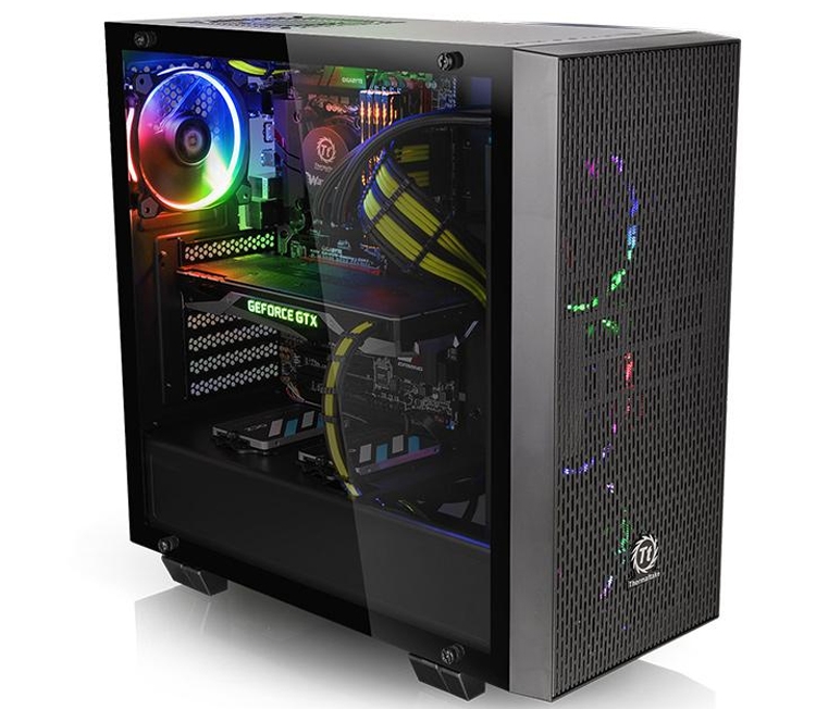 Thermaltake Core G21 Tempered Glass Edition: корпус с панелями из закалённого стекла