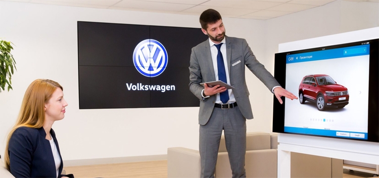 Цифровые шоу-румы Volkswagen меняют процесс покупки автомобиля