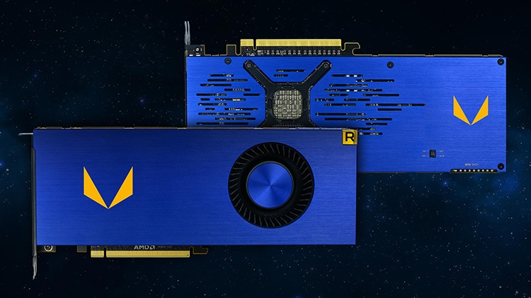  Radeon Vega Frontier Edition с воздушной СО 