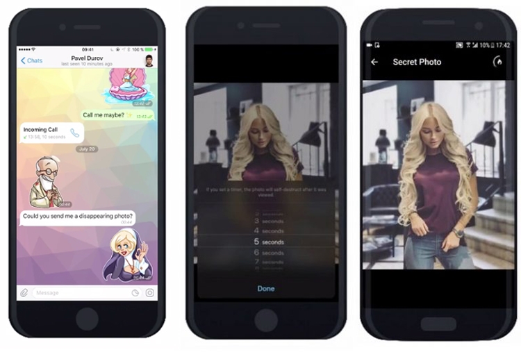 Как Посмотреть Исчезающее Фото В Телеграмме