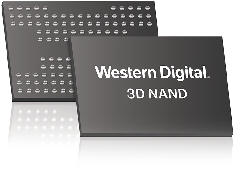 WD анонсировала архитектуру X4 3D NAND с 4 битами на ячейку флеш-памяти