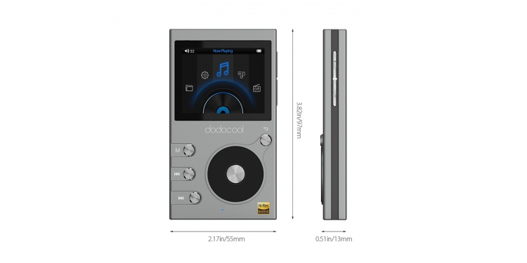 Dodocool представила бюджетный аудиоплеер DA106 из категории Hi-Fi  и беспроводную гарнитуру"