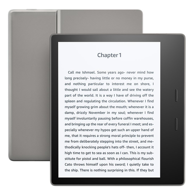 Ридер Amazon Kindle Oasis имеет влагозащищённое исполнение"