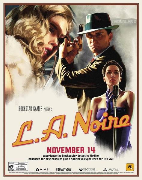 Видео: Rockstar продемонстрировала ремастер L.A. Noire в 4K-трейлере