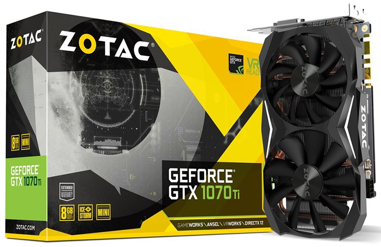  GeForce GTX 1070 Ti Мини 
