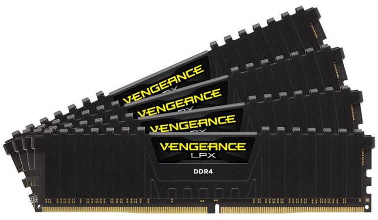 Corsair представила новый комплект памяти Vengeance LPX DDR4-4333