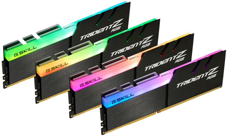 G.SKILL представила комплекты памяти Trident Z RGB DDR4-4266 CL17