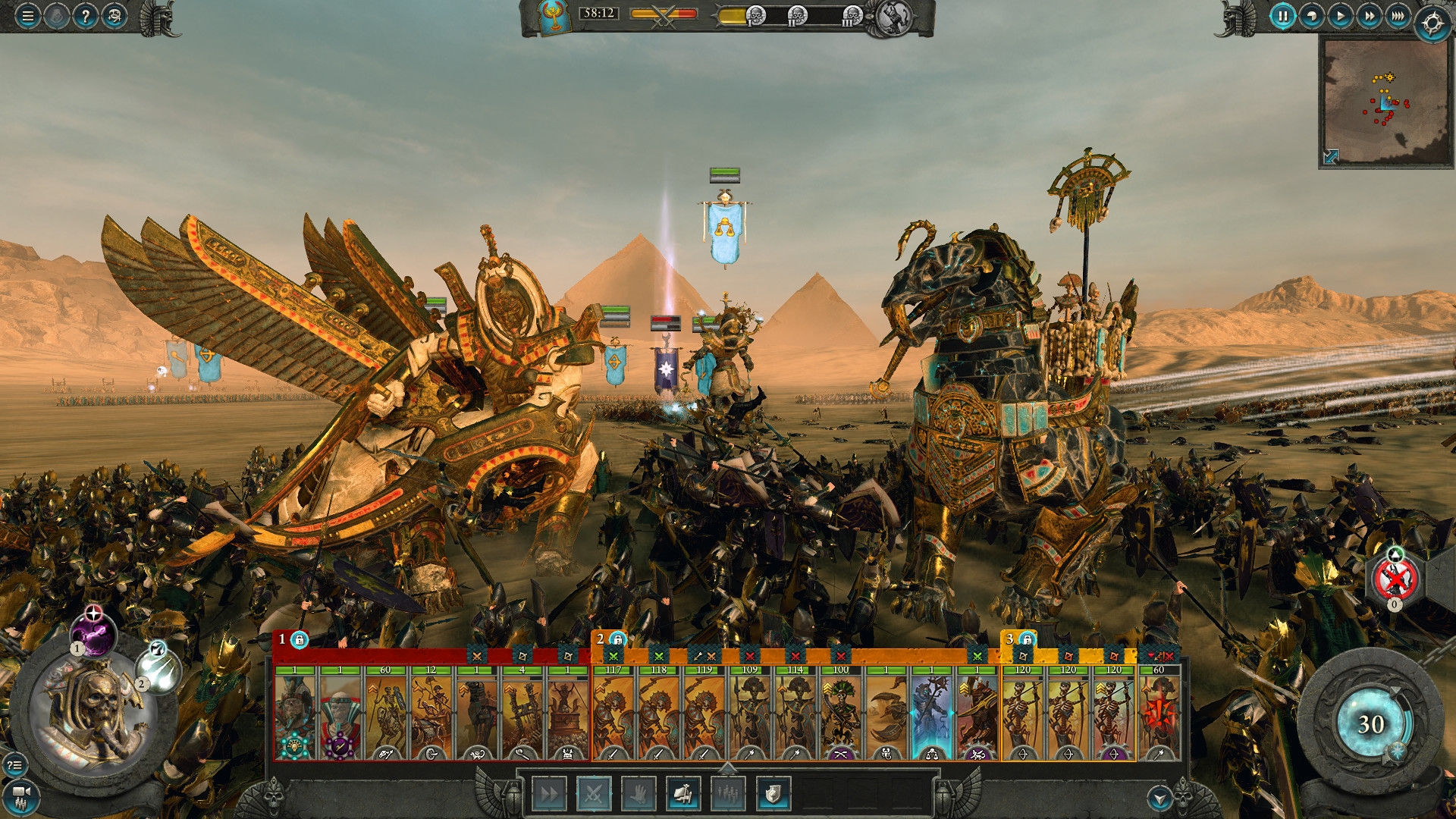 Тотал вар вархаммер последняя версия. Цари гробниц Warhammer 2. Тотал вархаммер 2.