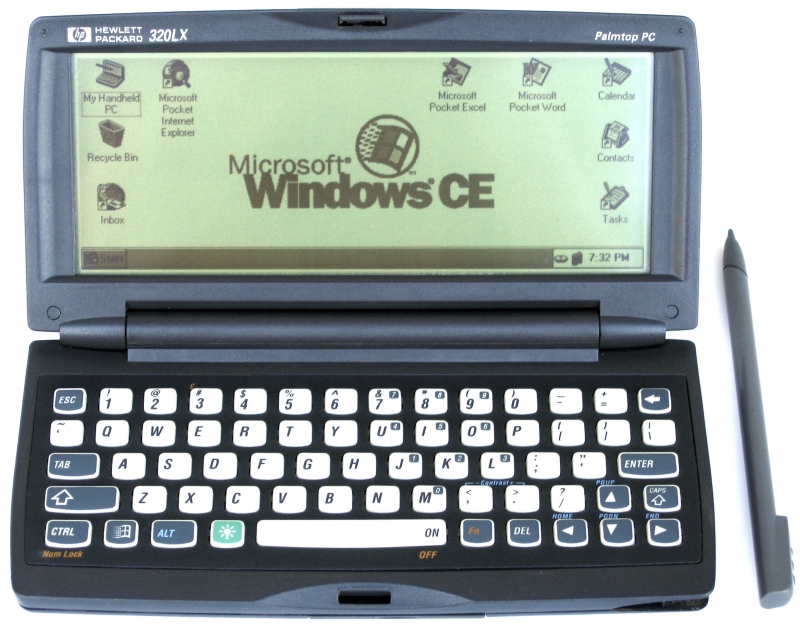 КПК под Windows CE Hewlett Packard 320LX