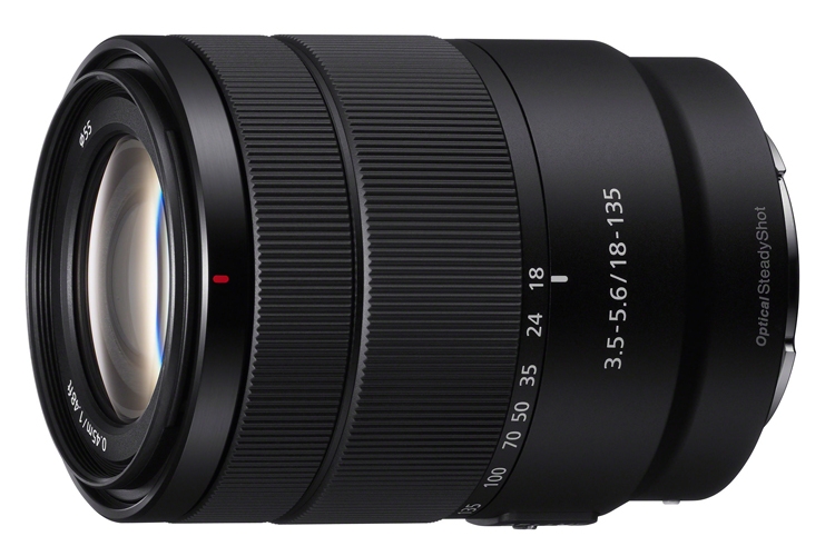 Представлен объектив Sony E 18-135mm F3.5-5.6 OSS за $600"