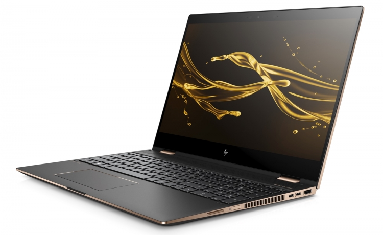 CES 2018: представлен ноутбук-трансформер HP Spectre x360 15 на платформе Intel Kaby Lake-G