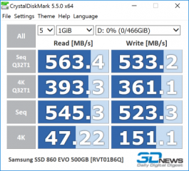  Samsung 860 EVO 500GB 