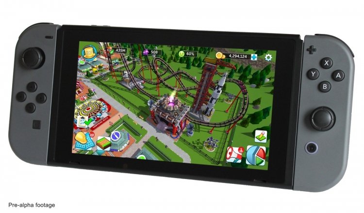 Atari хочет выпустить RollerCoaster Tycoon на Nintendo Switch